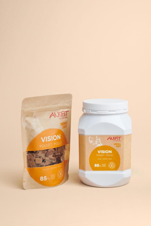 Trockenfutter Vision für Katzen mit 85% Fleisch